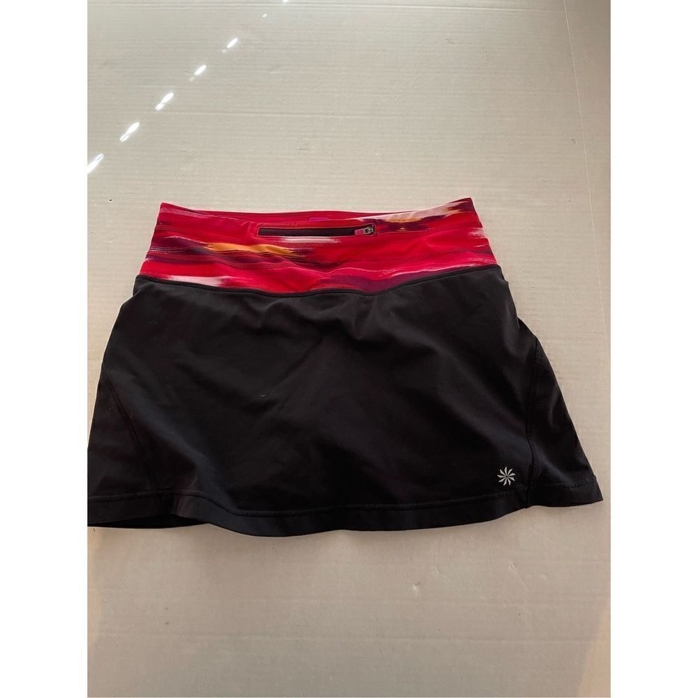 Athleta Grenadine Airbrush Relay Skort Womens Size Small Coolmax 581367 Stretch - Picture 7 of 8